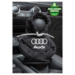 Freeyez Audi Logo Siyah Beyaz Vites Hoodie Araç Vites Kıyafeti Vites Poları Oto Aksesuarı Vites Topuzu Sweat