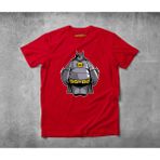 Freeyez Batmax Pamuklu Penye T-Shirt - Kırmızı