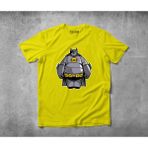 Freeyez Batmax Pamuklu Penye T-Shirt - Sarı - 3XL