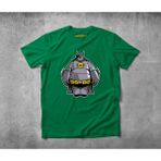 Freeyez Batmax Pamuklu Penye T-Shirt - Yeşil - 3XL