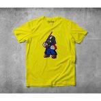 Freeyez Darth Plumber Pamuklu Penye T-Shirt - 2XS - Sarı