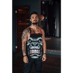 Freeyez Royalty Gorilla Gym Siyah Dokuma Fitness Tank Top Sporcu Atleti Erkek S Beden
