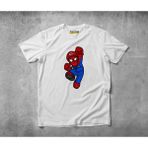 Freeyez Spider Plumber Pamuklu Penye T-Shirt - 2XL - Renkli