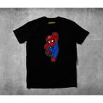 Freeyez Spider Plumber Pamuklu Penye T-Shirt - Siyah - 3XL
