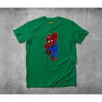Freeyez Spider Plumber Pamuklu Penye T-Shirt - Yeşil