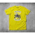 Freeyez Storm Trooper Cafe Racer Pamuklu Penye T-Shirt - Sarı - XL