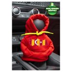Freeyez TARAFTAR SARI KIRMIZI Vites Hoodie Araç Kıyafeti Vites Poları Oto Aksesuarı Vites Topuzu Sweat