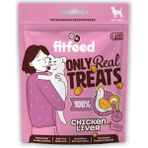 Freeze-Dried Çiğ Tavuk Ciğer Köpek Ödülü 40g