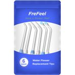 FreFeel Waterpik Su Flosser için Yedek İpuçları (2 Klasik Jet Ucu ve 2 Ortodontik Uç ve 2 Plak Arayıcı İpucu)