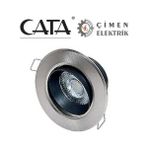 Frefly Store Ct 5252 Cata 6W Satin Gövde LED Spot Armatür Günışığı 3200K