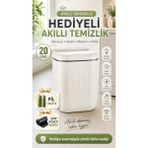 Frefly Store Sensörlü Çöp Kovası 20 Litre Antibakteriyel Uv Işık Çöp Torbası Sabitleyici Aparat 4 Pil Hediyeli