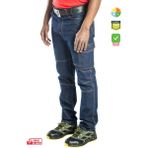 Frekans İş Güvenliği Safesawa Texas Likralı Esnek Kot Pantolon Mavi 2150 - 2XL
