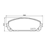 Fren Balata On- Jeep Cherokee 4wd MGA-55699