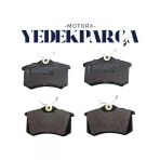 Fren Balatası Arka Clio 05> Megane 99> Fluence 09> / 308 >13 / C4 Ds4 1.6 2.0Cc 09> / Golf Iıı Iv >02 Passat 95-98 Polo 09>