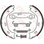 Fren Balatası Arka Park Frenı Mercedes W116 W126 W123 R107 C107 Yaylı