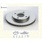 Fren Disk Aynası Ön Fıesta-Focus-Fusıon 02-12 3555344/ DF4036/ Tam T1125FCS Kale Balata TFD-00004