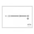 Fren Hortumu Arka Bmw E46 97-06 - Corteco 19032136