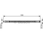 Fren Hortumu Arka Mercedes W204 S204 C204 S212 C207 W220 X204 R230
