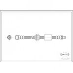 Fren Hortumu On Gl-class X164 06-12 Ml-class W164 06-11 - Corteco 19035287