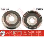 Fren Kampanası Arka Bmw E36 Trw Db4108 34211159486