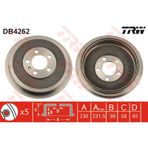 Fren Kampanası Arka Roomster 1.2 Tdı-1.4-1.4 Tdı-1.6-1.9 Tdı 06 Octavia 1.4-1.6-1.9 Tdı 96-10