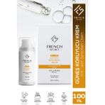 French Secret Yüksek Koruyucu Leke Karşıtı 50 +Spf Güneş Kremi 100 ml (Tranexamic Acid+Arbutin)