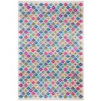 Frenda Home Kilim Desen Pamuk Taban Baskılı Krem 80x150 cm Salon Halı