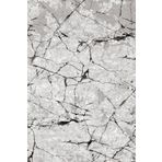 Frenda Home Mermer Desen Kaymaz Deri Taban Baskılı Gri 120x180 cm Salon Halı
