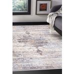 Frenda Home Vintage Desenli Mürdüm 100x200 Pamuk Taban Yıkanabilir Halı