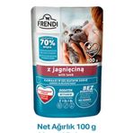 Frendi Kuzulu Lezzetli Soslu 10x100 gr Kedi Yaş Mama