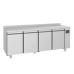 Frenox Dört Kapılı Tezgah Tip Buzdolabı 206x60x85 304 Kalite CSN4-R