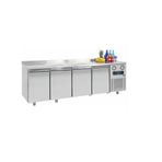 Frenox Dört Kapılı Tezgah Tip Buzdolabı 233x70x85 cm 304 Kalite CGN4-EF-R290
