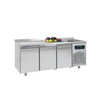 Frenox Üç Kapılı Evyeli Tezgah Tip Buzdolabı 186,5x60x85 cm 304 Kalite CSN3-E