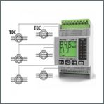 Frer F Tipi, A Tipi Kaçak Akım Rölesi 6 Kanal 80-260Vac/dc 30mA-30A. 3Modül - 30 A