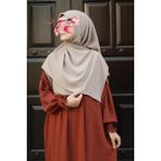 Fresco Scarfs Tesettür Hijab Medine Ipeği Eşarp 120x120 Bej - 120 x 120 cm