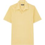 Frescobol Carioca Erkekler Için Şık ve Rahat Pamuk Karışımlı Polo Tişört - 2XL - Sarı