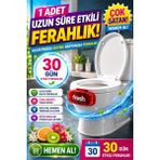 Fresh Clip 2.5 Tuvalet & Klozet Koku Giderici – Kiwi & Grapefruit (Kırmızı)