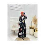 FRESH FASHION LİKRALI SATEN ABİYE ELBİSE