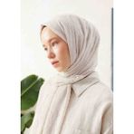 Fresh İnci Bambu Şal - Beyaz - Ekru
