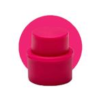 Fresh Keeping Carbonated Soda Sealer Bottle Pump Caps, Fizzy Drink Pressure Cap Bottle Top Stopper Saver Lid(Pink)
