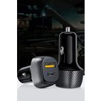 Fresh Moon Araç Şarj Cihazı Type C Usb Girişli Pejo Renault Ford Fiat Honda Hyundai Nissan Uyumlu Oto Aksesuar