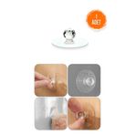 Fresh Moon Kristal Dolap Kulpu Yapışkanlı Mobilya Topuzu Çekmece Kapak Tutacağı Cam Ayna Krsital Tutacak
