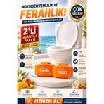 Fresh Products Eco Clip WC Koku Giderici Mango Aromalı 2’li Set