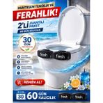 Fresh Products 🚽 Fresh Clip 2.5 Bodrum Nights Tuvalet Klozet Koku Giderici – 2'li Set