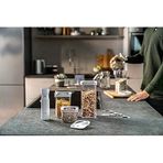 Fresh & Save Cube Vakumlu Başlangıç Seti, Boyut S, 6 Parçalı Vakumlu Saklama Seti, 3 X Cube Kutuları S, Vakum Pompası, Ölçüm Kaşığı, Nfc