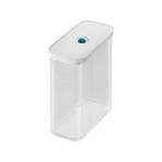 Fresh & Save Cube Vakumlu Saklama Kabı 3m, 21 Santimetre, Şeffaf Akdeniz Mavisi - standart
