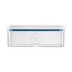 Fresh & Save Cube Vakumlu Saklama Kabı, L, 21 Santimetre, Şeffaf Akdeniz Mavisi - standart