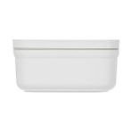 Fresh & Save Vakumlu Yemek Taşıma Kabı, S, Plastik, Beyaz-Gri 3lü Paket - 0 Siyah - Option-1