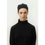 Fresh Scarfs Dikişsiz Düz Bone(Eva) Siyah - Standart