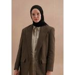 Fresh Scarfs Penye Şal Siyah